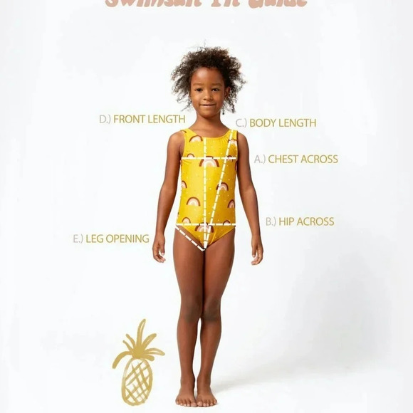 Girl's Seaesta Surf Deep Sea Tangle Swimsuit, size 5/6 - Picture 10 of 11